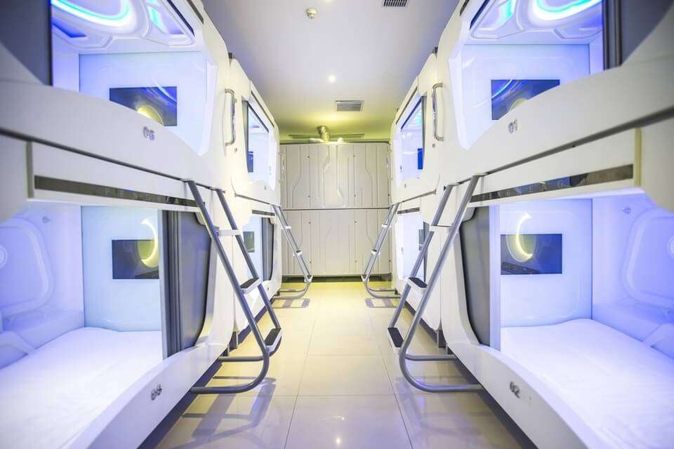 Chambre Hôtel Capsule - Capsule Container - Home Container